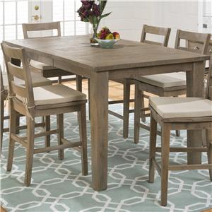 Jofran Slater Mill Pine Counter Height Table